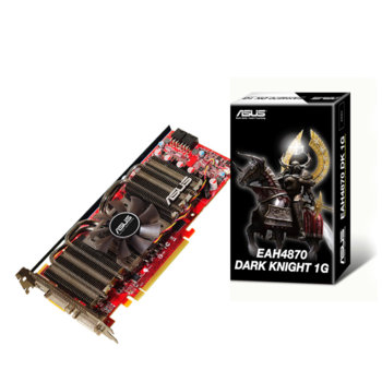Видео карта ATi 4870, 1GB, Asus EAH4870 DK/HTDI/1GD5, PCI-E, DDR5, 256bit, 2xDVI, TV Out | JAR Computers ATi 4870