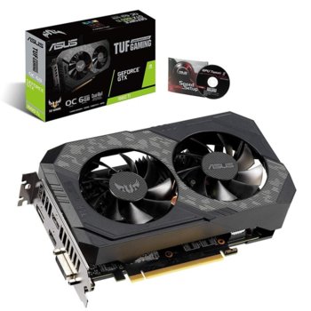Видео карта Nvidia GeForce GTX 1660 Ti, 6GB, ASUS TUF, PCI-E 3.0, GDDR6, 192 bit, HDMI, DisplayPort, DVI | JAR Computers Видео карта ASUS TUF GTX 1660Ti 6GB GDDR6 192 bit