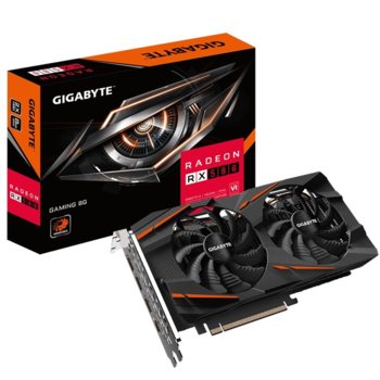 Видео карта AMD Radeon RX 580, 8GB, Gigabyte Gaming 8G Rev 2.0 GV-RX580GAMING-8GD, PCI-E 3.0, GDDR5, 256bit, HDMI, DisplayPort | JAR Computers Gigabyte GV-RX580GAMING-8GD rev 2.0