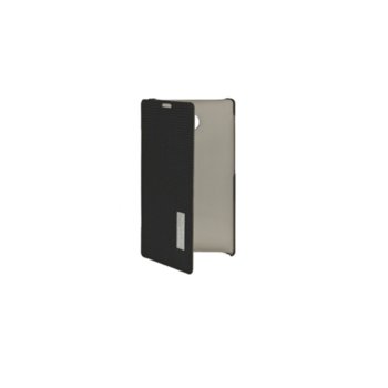 Поликарбонатов протектор Rock Side Elegant Upgrade за Nokia X / X+, черен | JAR Computers Rock Side Flip Case Elegant Upgrade Black