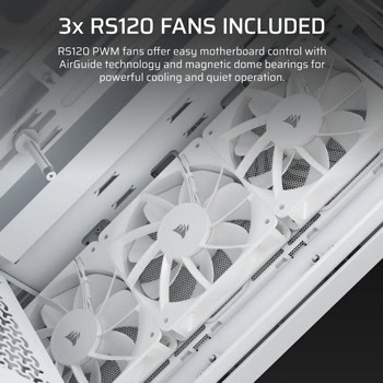 Corsair 3200D RS White CC-9011335-WW | JAR Computers Corsair 3200D RS White CC-9011335-WW