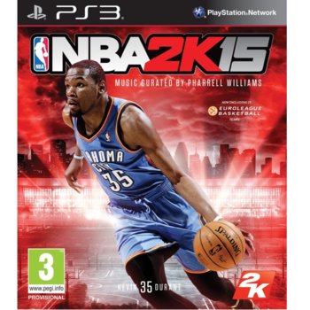 Игра за конзола NBA 2K15, за PS3 | JAR Computers NBA 2K15