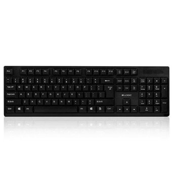 Клавиатура Logic Concept LK-15, 104 клавиша, черна, USB | JAR Computers Logic LK-15