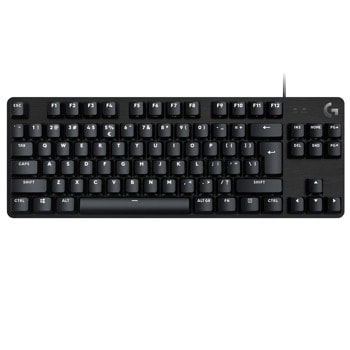 Клавиатура Logitech G413 TKL SE, механична, Tactile switch, USB, черна image