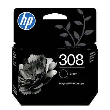 hp 308 black ink cartridge