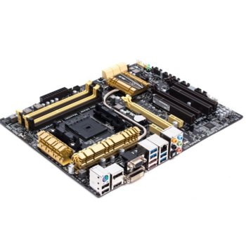 Дънна платка ASUS A88X-PRO, AMDA88X, FM2+, DDR3 2400(OC), 2x PCI-E 3.0 (HDMI, DVI&DisplayPort), SB7.1, Lan1000, 6x SATA 6Gb/s RAID 0,1,5,10, 4x USB 3.0 | JAR Computers ASUS A88X-PRO