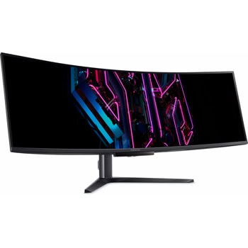 Монитор Acer Predator X49Xbmipphuzx (UM.SXXEE.X01), 49" (124.46cm) OLED панел, 240Hz, Dual QHD, 0.03ms, 1 500 000:1, 1000cd/m2, DisplayPort, HDMI, USB 3.1 Type-C, USB Type-A | JAR Computers Acer Predator X49Xbmipphuzx UM.SXXEE.X01