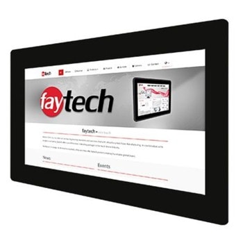 Индустриален тъч монитор Faytech 1010501335 FT116HDKTMBHBCAPOB, 11.6" (39.62 cm) Full HD LED дисплей, HDMI, DVI-D, VGA, RS232 | JAR Computers Faytech 1010501335 FT116HDKTMBHBCAPOB