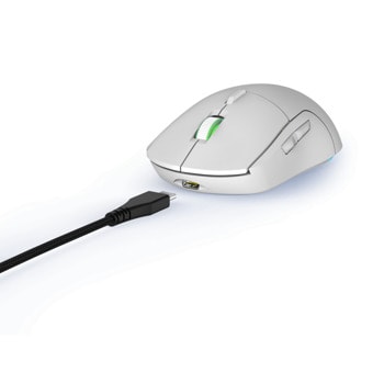 Мишка Hama uRage Reaper 250, оптична (6200dpi), USB, бяла, гейминг, 6 програмируеми бутона, подсветка с 6 цвята | JAR Computers Hama uRage Reaper 250 217837