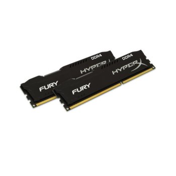32GB(2x16GB) HyperX Fury DDR4 HX424C15FBK2/32