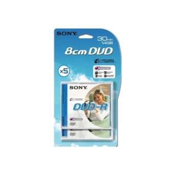 DVD-R media 1.4GB, Sony, 5бр.