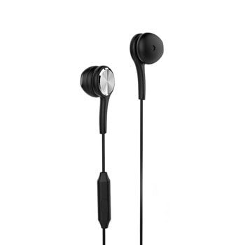 Слушалки Yookie YK1060, микрофон, 3.5mm жак, 1.2m, черни | JAR Computers Слушалки Yookie YK1060 черни