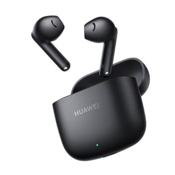 Слушалки Huawei FreeBuds SE 2, безжични, Bluetooth, микрофон, 10mm динамични драйвери, до 40 часа време на работа, IP54 зашита, черни | JAR Computers Huawei FreeBuds SE 2 Black
