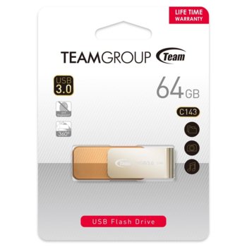 64GB Team Group C143 Brown TC143364GN01