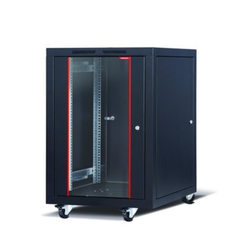 Комуникационен шкаф Formrack CSM-16U6060, 19", 16U, 600 x 600 mm, черен | JAR Computers Formrack 16U 600 x 600 mm CSM-16U6060
