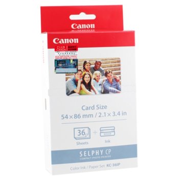 Canon SELPHY CP1300 black + Canon Ink/Paper kit