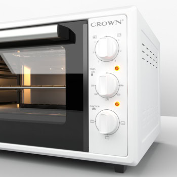 мини готварска печка crown cmo-466wf