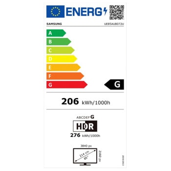 Телевизор Samsung AU8072 UE85AU8072UXXH 85