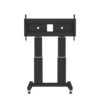 Стойка за телевизор NewStar PLASMA-M2600BLACK, за под, за екрани от 70" до 120", VESA до 1200x600 mm, макс. тегло до 250кг., моторизирана, мобилна, черна | JAR Computers NewStar PLASMA-M2600BLACK