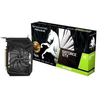 Видео карта nVidia GeForce GTX 1650 SUPER, 4GB, Gainward GeForce GTX 1650 SUPER Pegasus OC, PCI-E 3.0, GDDR6, 192bit, DisplayPort, HDMI, DVI | JAR Computers Gainward GTX 1650 SUPER Pegasus OC 4GB