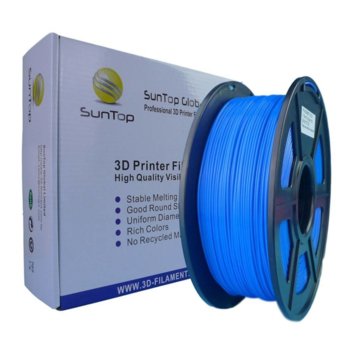 Консуматив за 3D принтер, PLA, 1.75mm, син, 1kg | JAR Computers SunTop K01BBST175-C0A