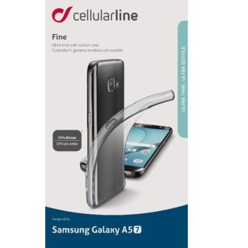 Прозрачен калъф Fine за Samsung A5 2017