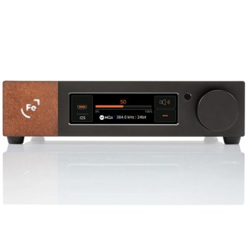 Усилвател Ferrum WANDLA, 44ohms, Optical S/PDIF-in, Coaxial S/PDIF-in, RCA-in, balanced XLR-out, USB, 768kHz/32-bit декодиране, черен | JAR Computers Ferrum WANDLA