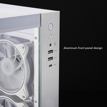 Chieftec Visio White GM-30W-TG-OP | JAR Computers Chieftec Visio White GM-30W-TG-OP