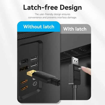Кабел Vention HAKBF Display Port m | JAR Computers Кабел Vention HAKBF Display Port m