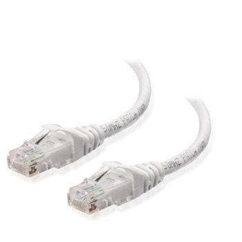 Пач кабел RJ45, UTP, 20м., бял | JAR Computers Кабел за компютър RJ45 - 20м