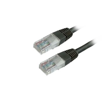 Пач кабел MediaRange MRCS121, UTP, Cat 6, 15m, черен | JAR Computers MediaRange MRCS121