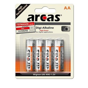 Arcas Digi Alkaline AA 4 бр. 23891