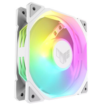 Asus TUF Gaming TR120 ARGB 3 Pack White | JAR Computers Asus TUF Gaming TR120 ARGB 3 Pack White