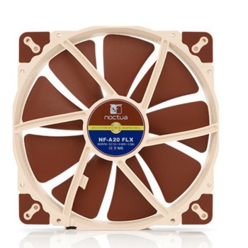 Вентилатор 200mm, Noctua NF-A20-FLX, 3-pin, 800 rpm | JAR Computers Noctua NF-A20-FLX