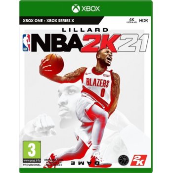 Игра за конзола NBA 2K21, за Xbox One | JAR Computers NBA 2K21 Xbox One