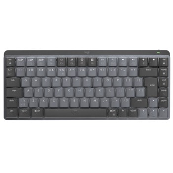 Клавиатура Logitech MX Mechanical Mini Tactile Quiet (920-010780), безжична, подсветка, черна image