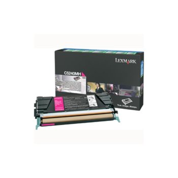 Тонер за Lexmark Optra C524/532/534 High Capacity - Magenta - 00C5240MH - Заб.: 5 000k | JAR Computers Lexmark (00C5240MH) Magenta
