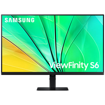 Монитор Samsung ViewFinity LS-32D600EAU (2024), 32" (81.28cm) IPS панел, 100Hz, QHD, 5ms, HDR10, 350cd/m2, DisplayPort, HDMI, USB Hub | JAR Computers Samsung ViewFinity S6 S60D LS32D600EAUXEN