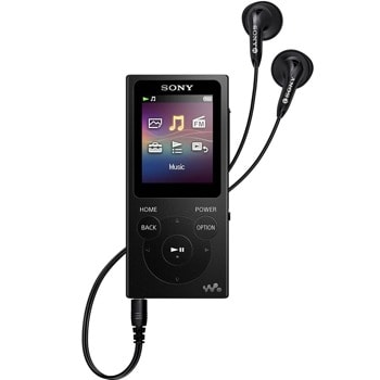 MP3 плейър Sony NW-E394L, 8GB, 1.77" (4,5 cm) QQVGA дисплей, черен image