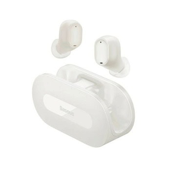 Слушалки Baseus Bowie EZ10, безжични, време на работа до 5 часа, бели | JAR Computers Baseus Bowie EZ10 White A00054300226-Z1