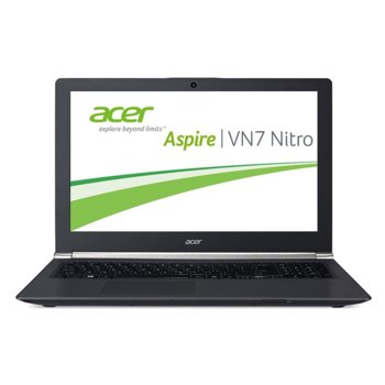 Лаптоп 15.6" (39.62 cm) Acer Aspire VN7-571G (NX.MRVEX.048), дву-ядрен Broadwell Intel Core i7-5500U 2.4/3.0GHz, HD LED Display & GeForce GTX 850M 4GB (HDMI), 8GB, 1TB, 3x USB3.0, Linux, 2.4kg, 2г. гаранция | JAR Computers 15.6 Acer Aspire VN7-571G (NX.MRVEX.048)
