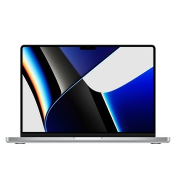 Лаптоп Apple MacBook Pro (Z15K0001A)(сребрист), десетядрен Apple M1 Pro 3.20 GHz, 14.2" (36.068 cm) Liquid Retina XDR 120Hz Display, (HDMI), 16GB DDR4, 1TB SSD, 3x Thunderbolt 4, macOS | JAR Computers Apple MacBook Pro 14.2