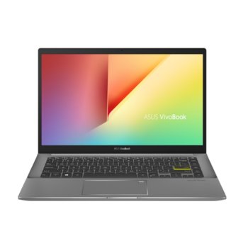 Лаптоп Asus VivoBook 14 M433IA-EB056 (90NB0QR4-M14160), осемядрен AMD Ryzen 7 4700U 2.0/4.1 GHz, 14.0" (35.56 cm) Full HD IPS Anti-Glare Display, (HDMI), 16GB DDR4, 512GB SSD, 1x USB 3.2 Type C, No OS | JAR Computers ASUS VivoBook 14 M433IA-EB056 90NB0QR4-M14160