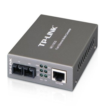 TP-Link MC110CS Single-Mode Media Converter | JAR Computers TP-Link MC110CS Single-Mode Media Converter