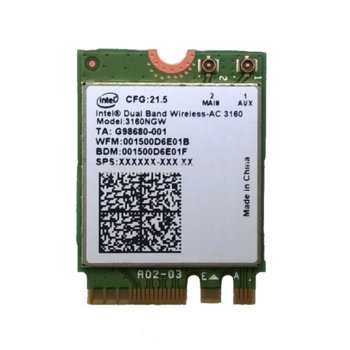 INTEL AC-3160 Bluetooth M2