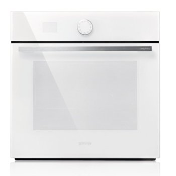 Фурна за вграждане GORENJE BO 75 SY2 W, клас А, 3300 W, 67л., Електронно управление, FastPreheat затопляне, SuperSize тави, SilverMatte емайл, AdaptTech печене, бяла | JAR Computers GORENJE BO 75 SY2 W