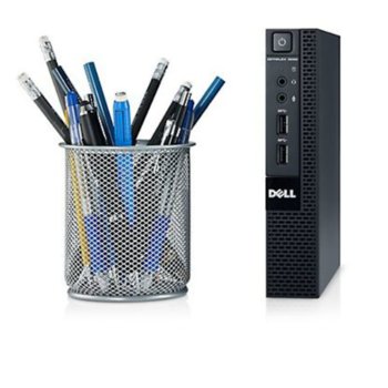 Настолен компютър Dell OptiPlex 3020M (CA003D3020M11EDB_WIN), дву-ядрен Intel Core i3-4150T 3GHz, 4GB DDR3 RAM, 500GB 7200rpm, Wi-Fi 802.11ac, клавиатура & мишка, Windows 8.1 Pro, 3г. гаранция | JAR Computers Dell OptiPlex 3020M CA003D3020M11EDB_WIN