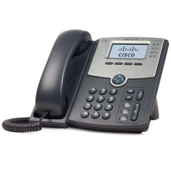 Cisco SPA504G IP Phone, 4 линии, 2xRJ45