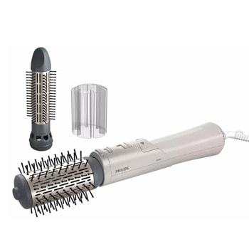 Електрическа четка за коса Philips BHA710/00, 1000W, 3 температурни настройки, 2 скорости, бяла | JAR Computers електрическа четка за коса philips bha710/00