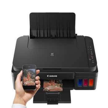 Canon PIXMA G3400 + Free GI-490 Pigment Black